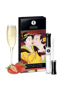 Thumbnail for Shunga - Divine Oral Pleasure Lip Gloss - Strawberry Wine - Stag Shop