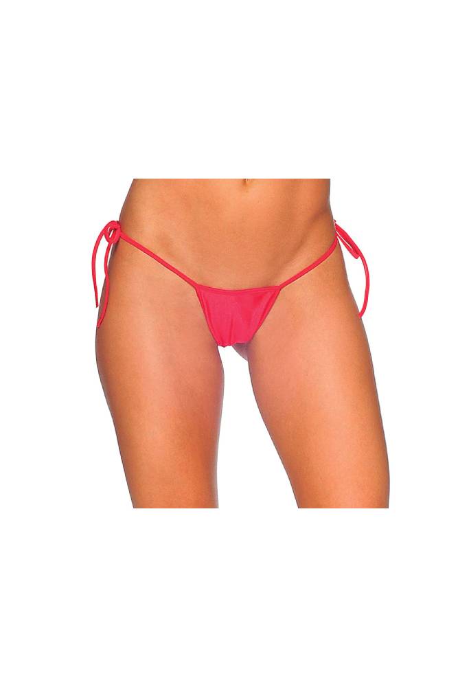 BodyZone - Tie Up Thong Bikini - Assorted Colours - Stag Shop