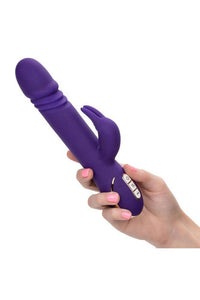 Thumbnail for Cal Exotics - Jack Rabbit Signature - Silicone Thrusting Rabbit - Purple - Stag Shop
