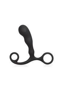 Thumbnail for Electric Eel - Blue Line - Silicone Prostate Massager - Black - Stag Shop