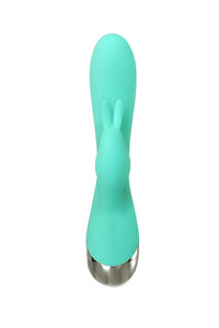 Thumbnail for Adam & Eve - Silicone Rechargeable Bunny - Teal - Stag Shop