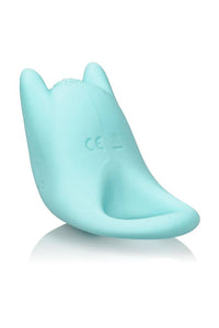 Thumbnail for Cal Exotics - Couples Enhancer - Silicone Dual Exciter Cock Ring - Teal - Stag Shop