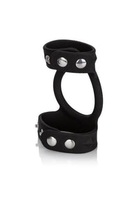 Thumbnail for Cal Exotics - Silicone Tri-Snap Cock & Ball Cage - Black - Stag Shop
