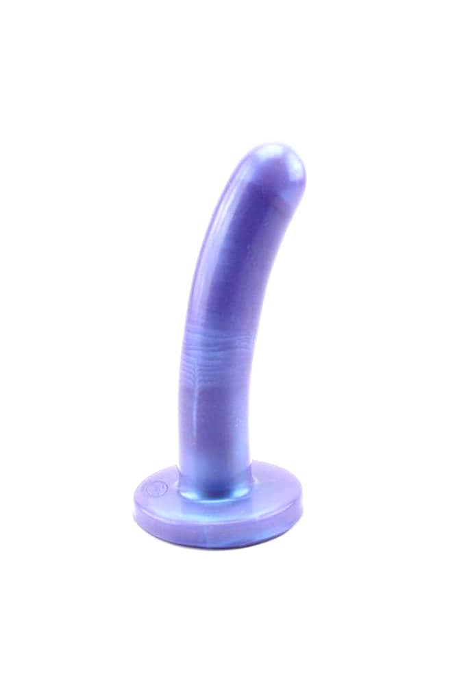 Tantus - Purple Silk Silicone Dong - Assorted Sizes - Stag Shop