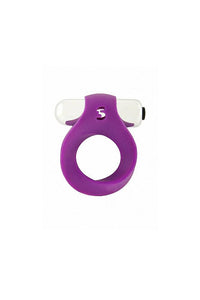 Thumbnail for Shots Toys - Simplicity - Hugo Vibrating Cock Ring - Purple - Stag Shop