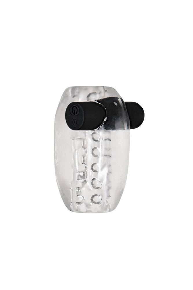 Zero Tolerance - Snap Vibrating Stroker - Clear - Stag Shop