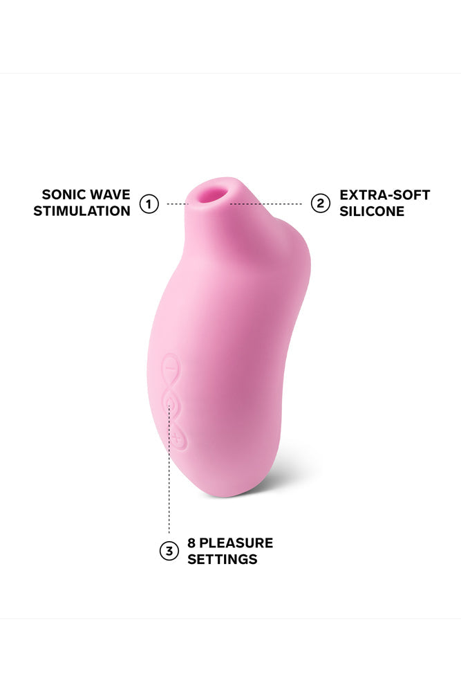 Lelo - Sona Clitoral Stimulator - Pink - Stag Shop