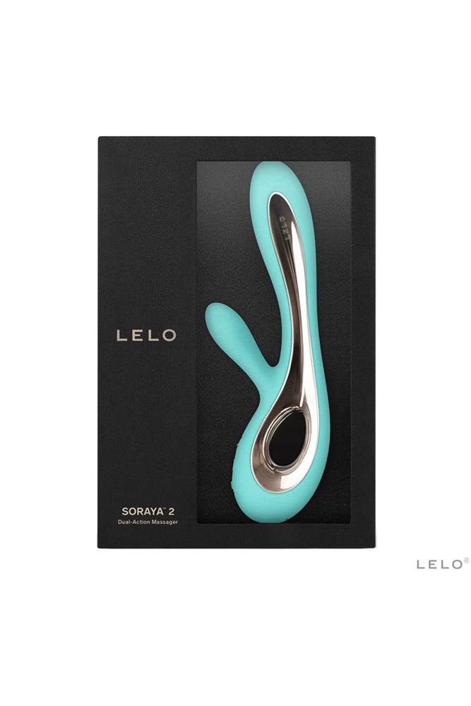 Lelo - Soraya 2 Rabbit Vibrator - Aqua - Stag Shop