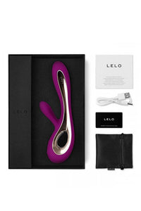 Thumbnail for Lelo - Soraya 2 Rabbit Vibrator - Deep Rose - Stag Shop
