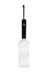Thumbnail for Sportsheets - Saffron Acrylic Spanker - Paddle - Black/Clear - Stag Shop