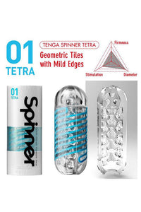 Thumbnail for Tenga - Spinner - Tetra Masturbator - Blue - Stag Shop