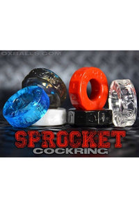 Thumbnail for Oxballs - Atomic Jock - Sprocket Cock Ring - Assorted - Stag Shop
