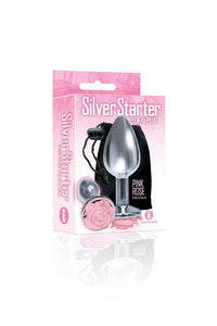 Thumbnail for Icon Brands - Silver Starter Floral Anal Plug - Stag Shop