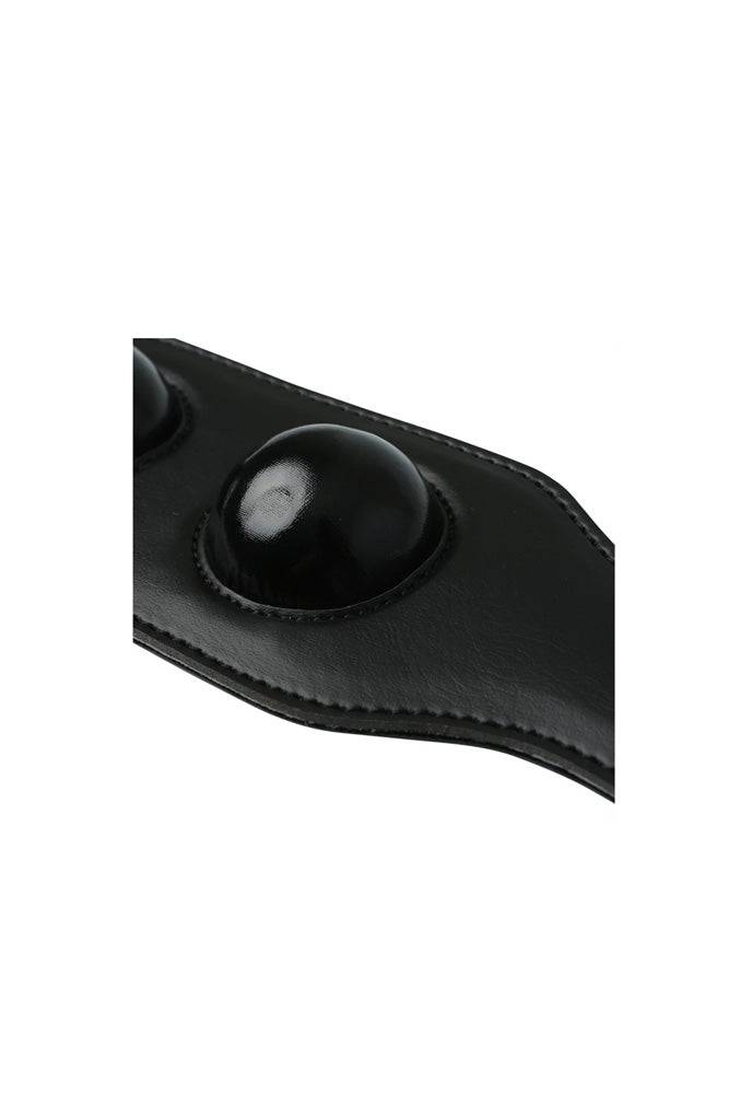 Sex & Mischief - Dual Impact Shadow Paddle - Black - Stag Shop