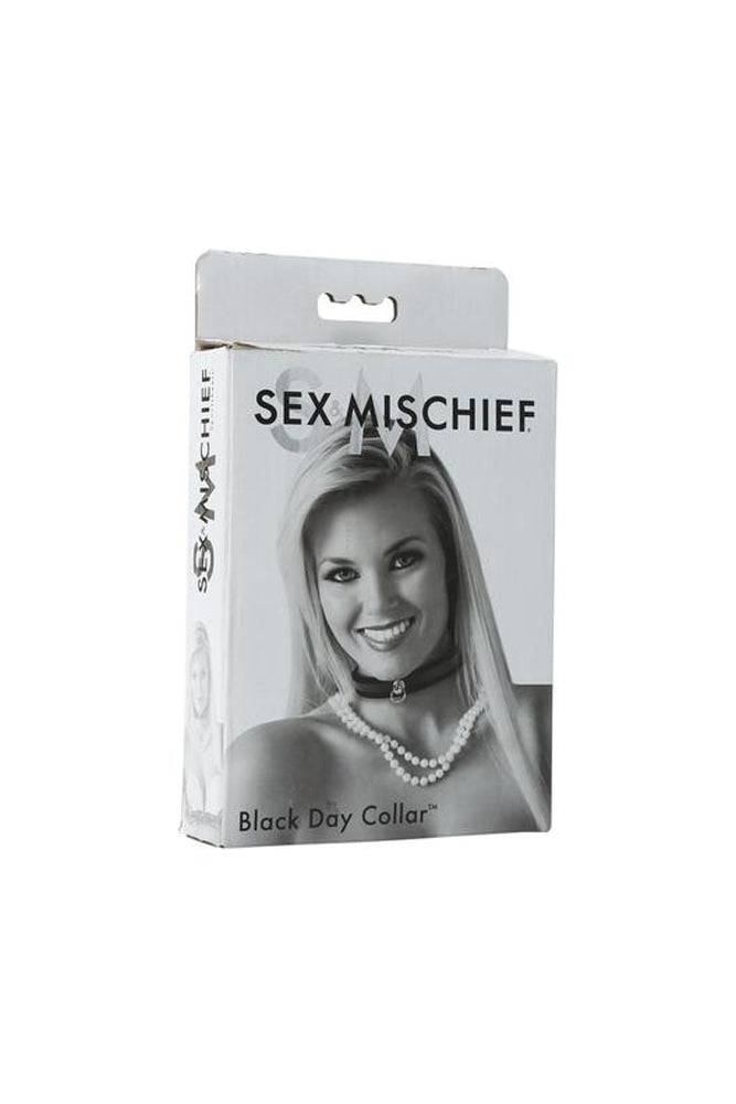 Sex & Mischief - Black Day Collar - Stag Shop