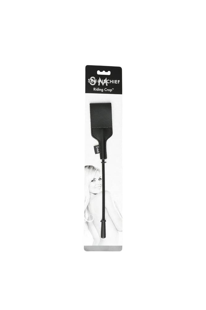 Sex & Mischief - Riding Crop - Black - Stag Shop