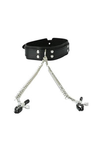 Thumbnail for Sportsheets - Collar with Nipple Clamps - Stag Shop