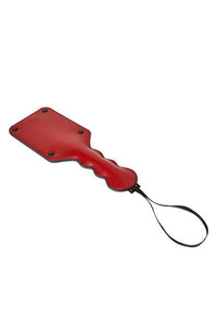 Thumbnail for Sportsheets - Saffron Square Paddle - Black/Red - Stag Shop