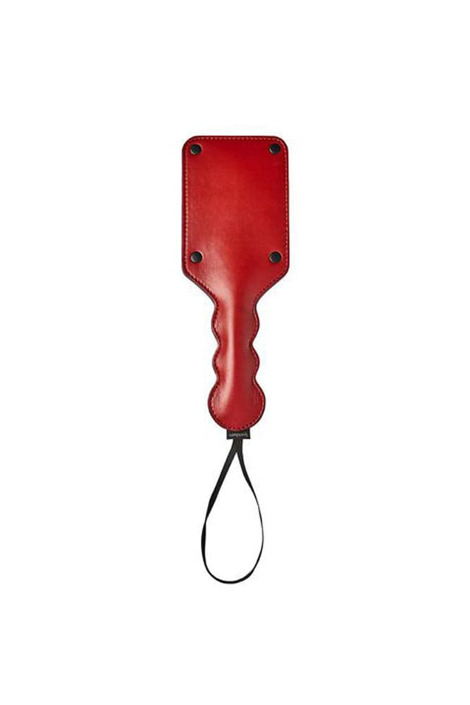Sportsheets - Saffron Square Paddle - Black/Red - Stag Shop