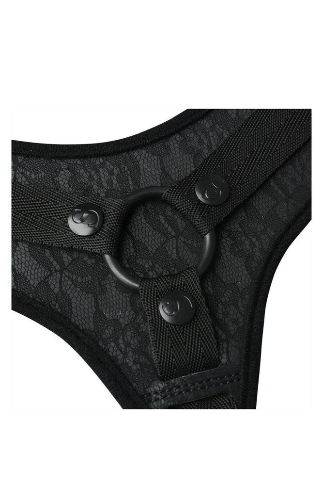 Sincerely by Sportsheets - Lace Strap-On Harness - Black - Stag Shop