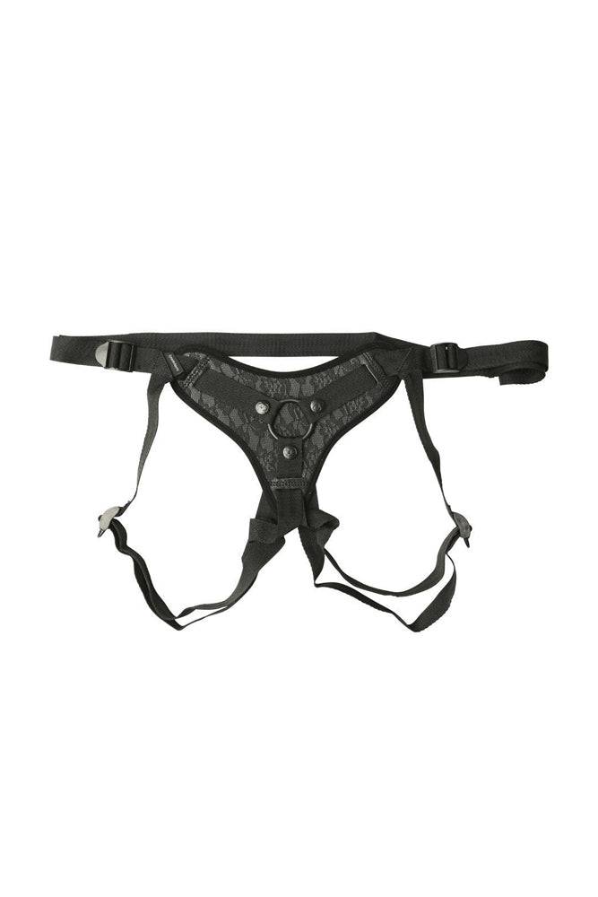 Sincerely by Sportsheets - Lace Strap-On Harness - Black - Stag Shop