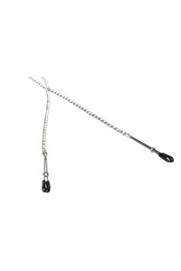 Thumbnail for Sincerely by Sportsheets - Teardrop Nipple Clips - Silver - Stag Shop