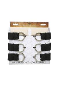 Thumbnail for Sportsheets - Edge - Extreme Under The Bed Restraints - Black - Stag Shop