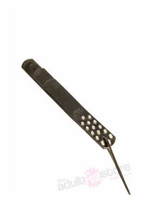 Thumbnail for Stag Shop - Three Strap Leather Paddle - Black - Stag Shop