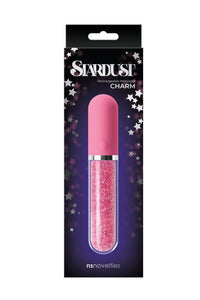 Thumbnail for NS Novelties - Stardust - Charm - Pink Crystal Bullet Vibrator - Stag Shop