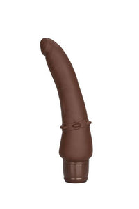 Thumbnail for Cal Exotics - Silicone Stud - Stiffy Realistic Vibrating Dong - Brown - Stag Shop