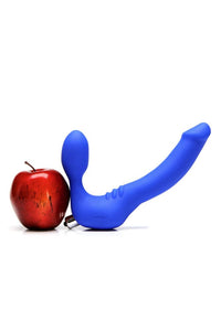 Thumbnail for Tantus - Strapless - Slim Strapless Strap-on - Blue - Stag Shop