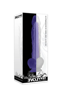 Thumbnail for Evolved - Luminous Stud Dildo - Purple - Stag Shop