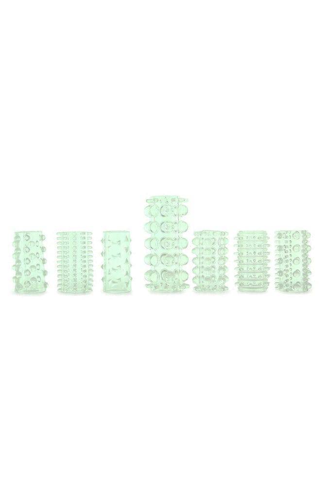 Adam & Eve - Super Stretch Tickler Sleeves - Clear - 6 PC - Stag Shop