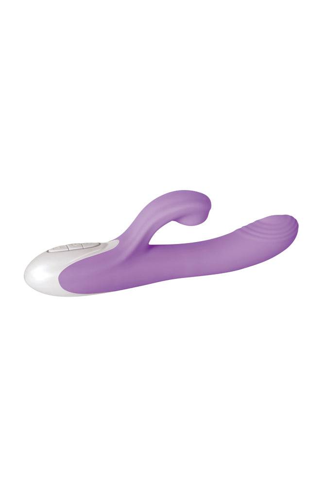 Evolved - Super Sucker Dual Vibrator - Purple - Stag Shop