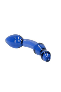 Thumbnail for Shots Toys - Chrystalino - Superior Glass Dildo - Blue - Stag Shop