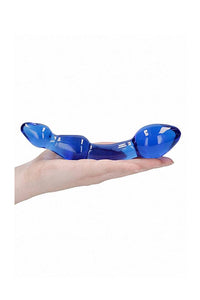 Thumbnail for Shots Toys - Chrystalino - Superior Glass Dildo - Blue - Stag Shop