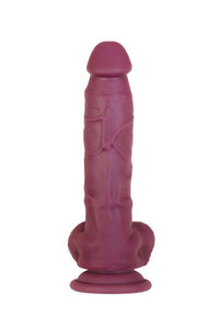 Thumbnail for Evolved - Gender X - Sweet Tart Dildo - Pink/Purple - Stag Shop