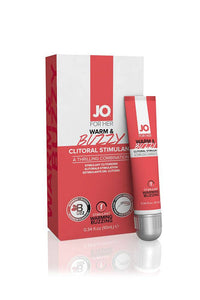 Thumbnail for System Jo - For Women - Warm & Buzzy Clitoral Stimulation Cream - 0.34 oz. - Stag Shop