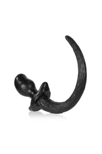 Thumbnail for Oxballs - Puppy Tail Anal Plug - Medium - Black - Stag Shop
