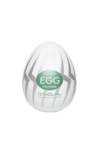 Thumbnail for Tenga - Egg - Thunder Textured Egg Masturbator - Stag Shop