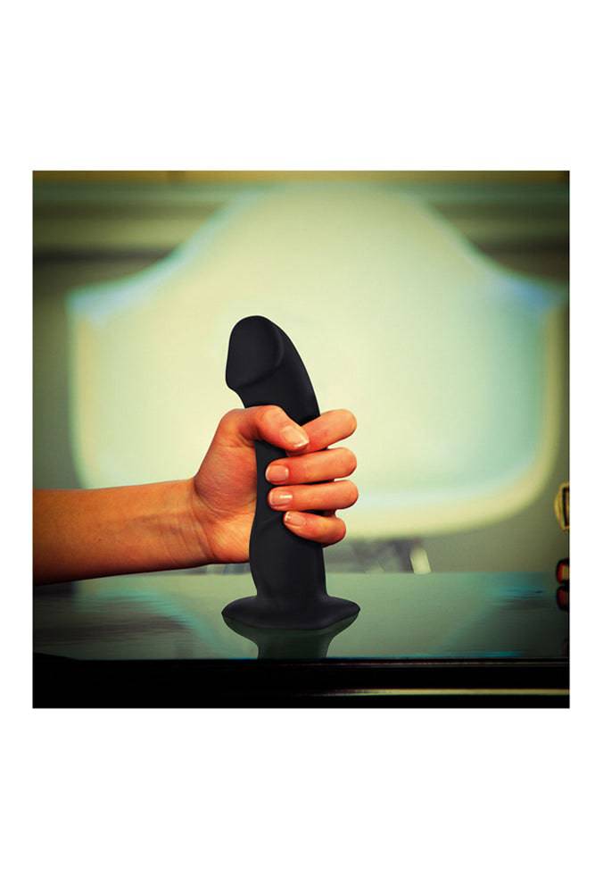 Fun Factory - The Boss Stubs Realistic Dildo - Black - Stag Shop
