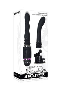 Thumbnail for Evolved - Thrust & Go Vibrator Set - Black - Stag Shop