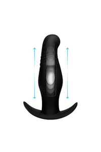 Thumbnail for XR Brands - THUMP IT - Kinetic Thumping Vibrating Anal Plug - Stag Shop