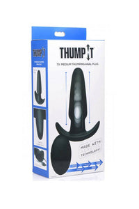 Thumbnail for XR Brands - Thump It - Kinetic Thumping Anal Plug - Medium - Stag Shop