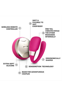 Thumbnail for Lelo - Tiani 3 Couples Vibrator - Cerise - Stag Shop