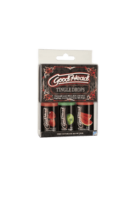 Thumbnail for Doc Johnson - GoodHead - Tingle Drops - 3-Pack - Stag Shop