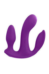Thumbnail for Pipedream - 3Some - Total Ecstasy Triple Vibrator - Purple - Stag Shop