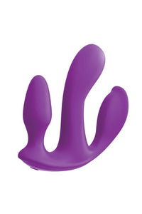 Thumbnail for Pipedream - 3Some - Total Ecstasy Triple Vibrator - Purple - Stag Shop