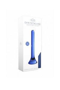 Thumbnail for Shots Toys - Chrystalino - Tower Glass Wand - Blue - Stag Shop