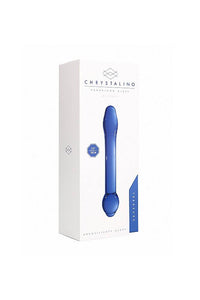 Thumbnail for Shots Toys - Chrystalino - Treasure Glass Dildo - Blue - Stag Shop